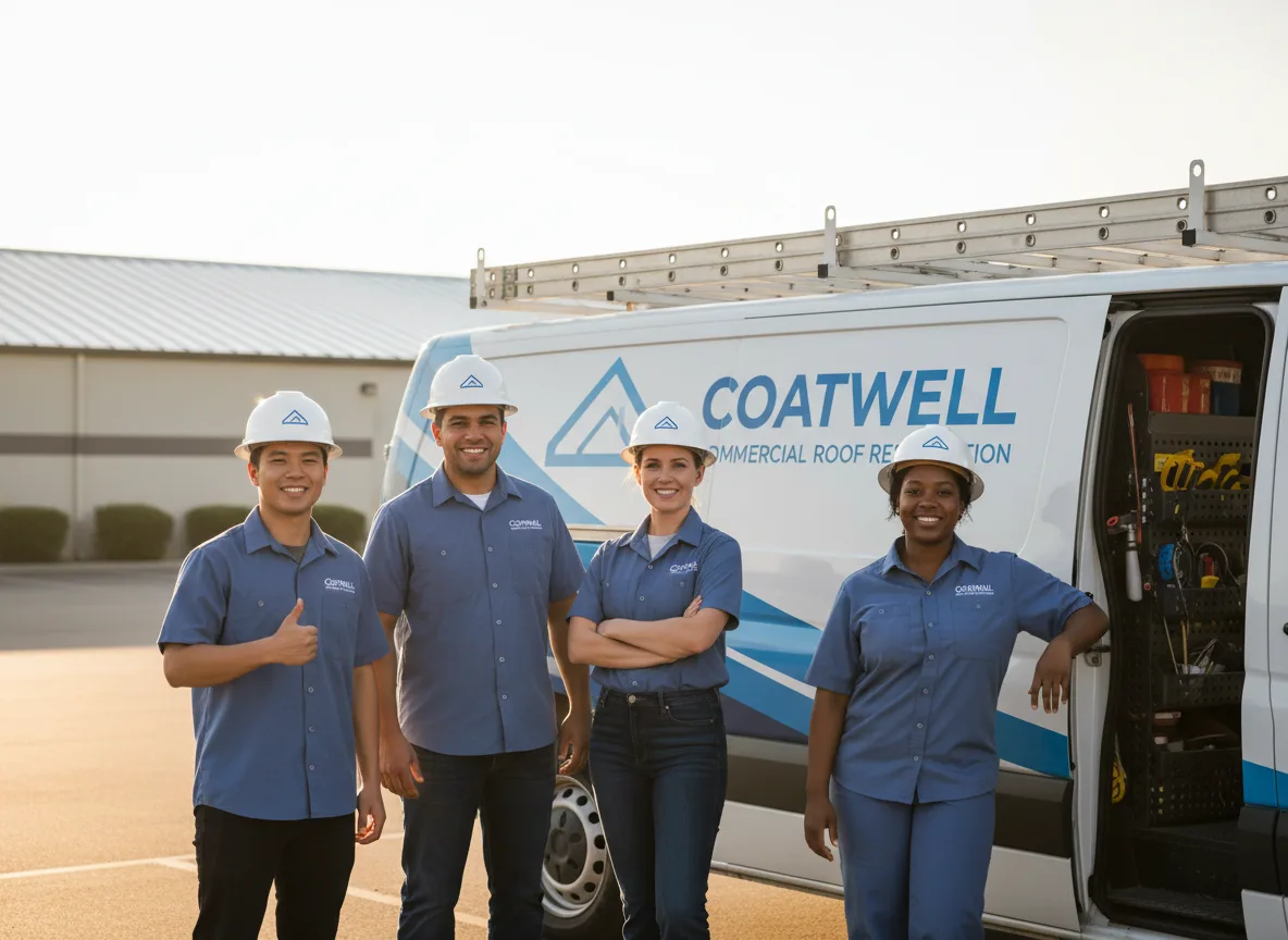 Commercial roof coating company in Parkman, WY